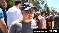 Armenia -- Armen Tavadian, the owner of Fifth Channel TV, May 14, 2019.