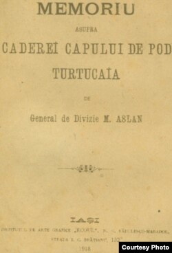 M. Aslan, Căderea capului de pod Turtucaia, 1918 (Sursa: http://www.marelerazboi.ro/razboi-catalog-obiecte/item/memoriu-de-razboi)