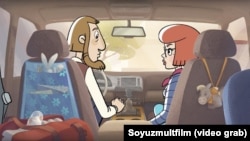 Кадр из мультфильма "Возвращение в Простоквашино"