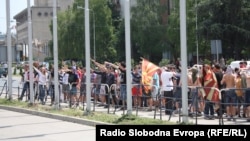 Протест на Македонци „против радикалниот ислам“.
