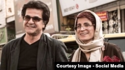 Film director Jafar Panahi (left) and human rights lawyer Nasrin Sotoudeh are two prominent Iranians inside the country who have joined the campaign.