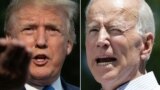 Doi rivali, președintele SUA Donald Trump și contracandidatul său democrat, Joe Biden