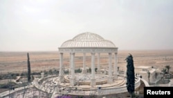 Сирия, дворцовый комплекс в западной части Пальмиры, освобожденный от боевиков «ИГ» 24 марта 2016 года