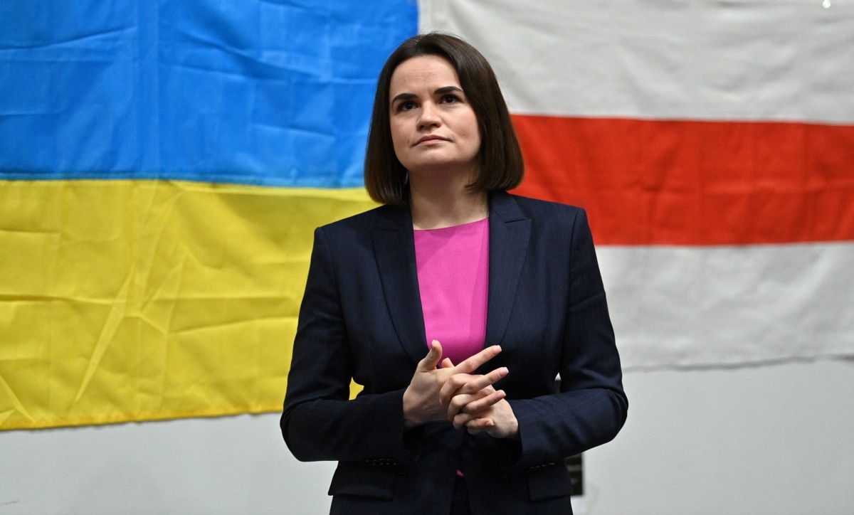«Історичний візит» Світлани Тихановської до Києва