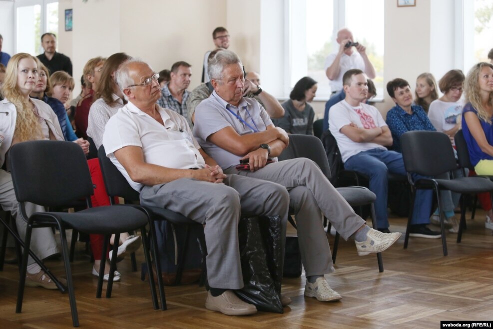 На першых месцах — прадстаўнікі выбарчай камісіі па Кальварыйскай выбарчай акрузе 
