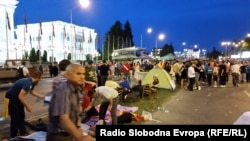 Antivladini protesti u Skoplju