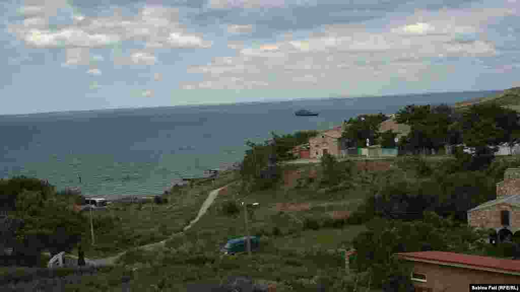 Вид на Черное море с Генуэзской крепости