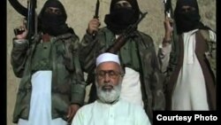 Muhammad Ajmal Khan in a Taliban propaganda video in 2012. (file photo)