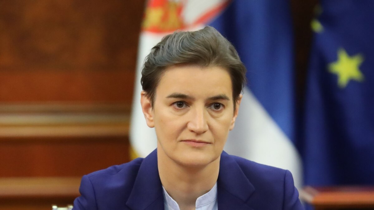 Brnabić: Jasna Poruka Podgorice Da Su Građani Srbije Nepoželjni U Crnoj ...