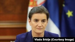 Predsednica Vlade Srbije Ana Brnabić