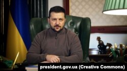 Presidenti i Ukrainës, Volodymyr Zelensky. Kiev, 5 nëntor 2022.