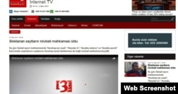 "Kanal 13". IInternet TV. web screenshot/ 02may2017