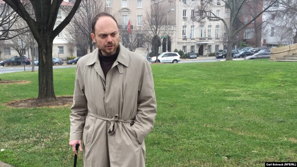 Russian oppositionist Vladimir Kara-Murza, Jr. (file photo)