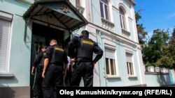 Представники окупаційної влади прийшли арештовувати будівлю Меджлісу в Сімферополі (архівне фото)