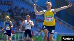 Ігор Цвєтов здобуває золото в бігу на 200 м, Ріо-де-Жанейро, 12 вересня 2016 року