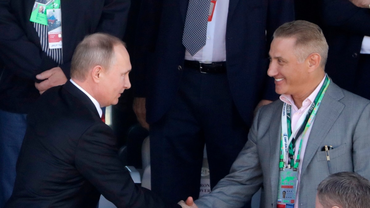 Борис Ротенберг и Путин