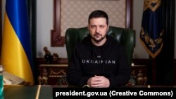 უკრაინის პრეზიდენტი ვოლოდიმირ ზელენსკი