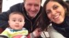 Iranian-British aid worker Nazanin Zaghari-Ratcliffe (right) with her husband, Richard Ratcliffe, and daughter Gabriella in an image released in 2016