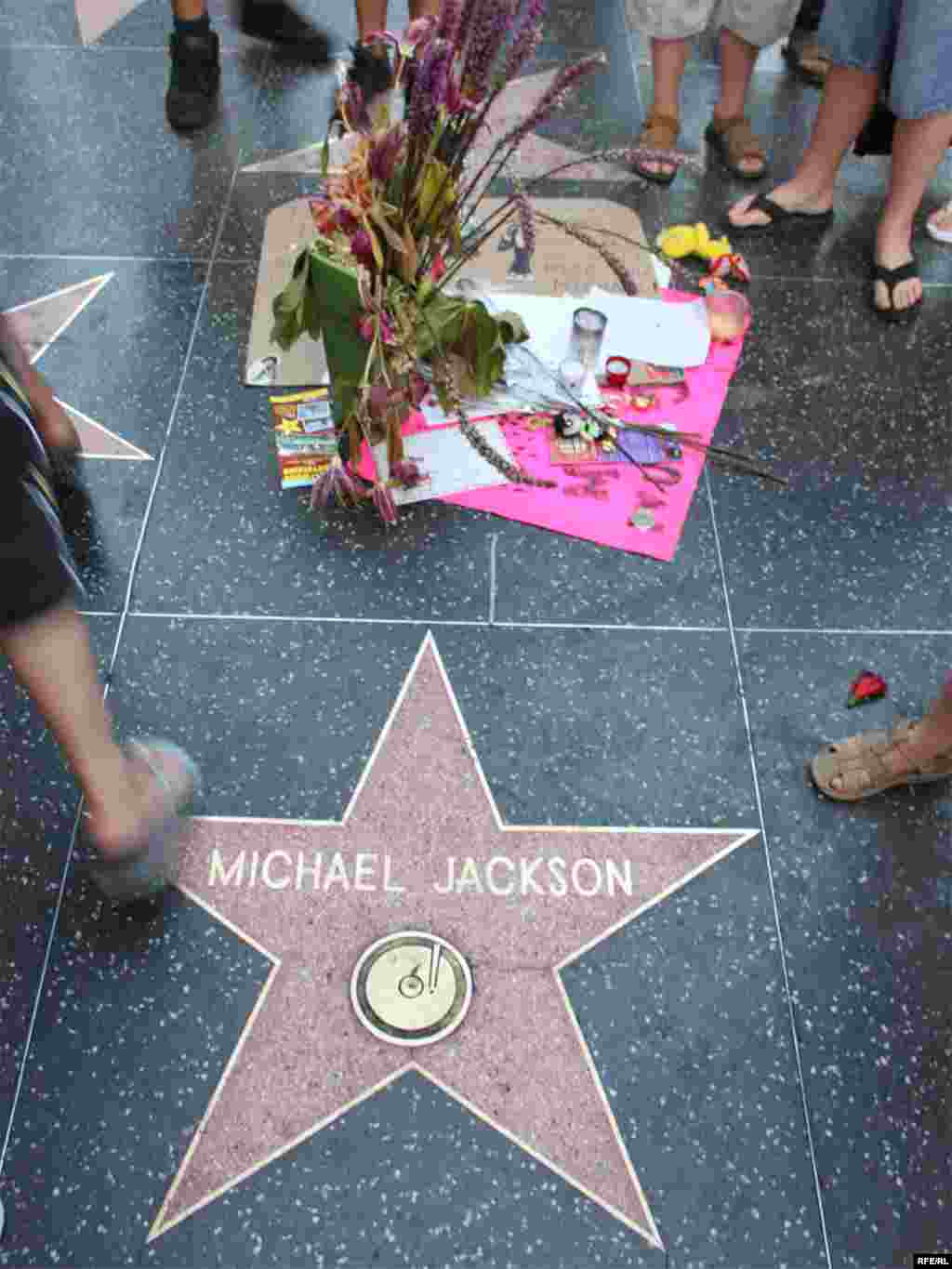 Zvezda Majkl Džeksona u Holivudu 