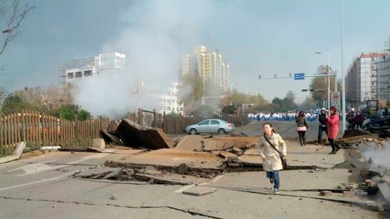 აირის აფეთქებას ჩინეთში 12 ადამიანი ემსხვერპლა