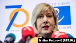 Evropska komesarka za ljudska prava Dunja Mijatović 
