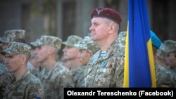 Олександр Терещенко після поранення на параді у Києві