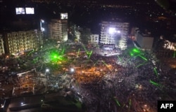 Площадь Тахрир в Каире. Раннее утро 27 июля 2013 года