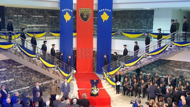 Во Приштина одржана свечена церемонија за формирање на косовската војска