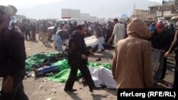 Dozens of Shi’ite worshippers were killed in a suicide bombing in Kabul in 2011. The Taliban denounced the attack, which was claimed by the Pakistani-based Lashkar-e Jhangvi extremist group.