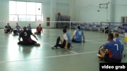 Российские паралимпийцы на тренировке