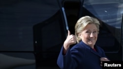 ABŞ prezidentliyinə namizəd Hillary Clinton