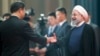حسن روحانی، رئیس‌جمهوری ایران، در یکی از دیدارهایش با شی ژی‌پینگ، همتای چینی‌اش