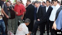 Претседателот Ѓорѓе Иванов во посета на Старата Чаршија