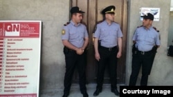 "Qanun" nəşriyyatında polis reydi