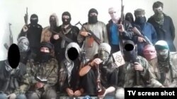 Foto sa jednog video snimka o islamskim ratnicima iz BiH i Sandžaka