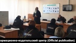 Встреча представителя РПЦ с сотрудниками МВД Новосибирской области 