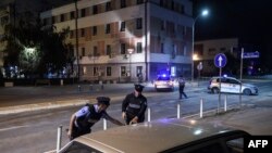 Policija na mestu napada u Prištini