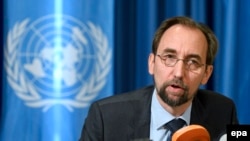 UN High Commissioner for Human Rights Zeid Ra'ad al-Hussein