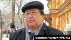 Оппозиционный политик Серик Сапаргали. Алматы, 3 марта 2011