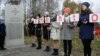Открытие мемориального знака репрессированным латышам в поселке Новоюгино