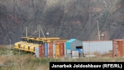 Золоторудное месторождение Джеруй в Кыргызстане. 