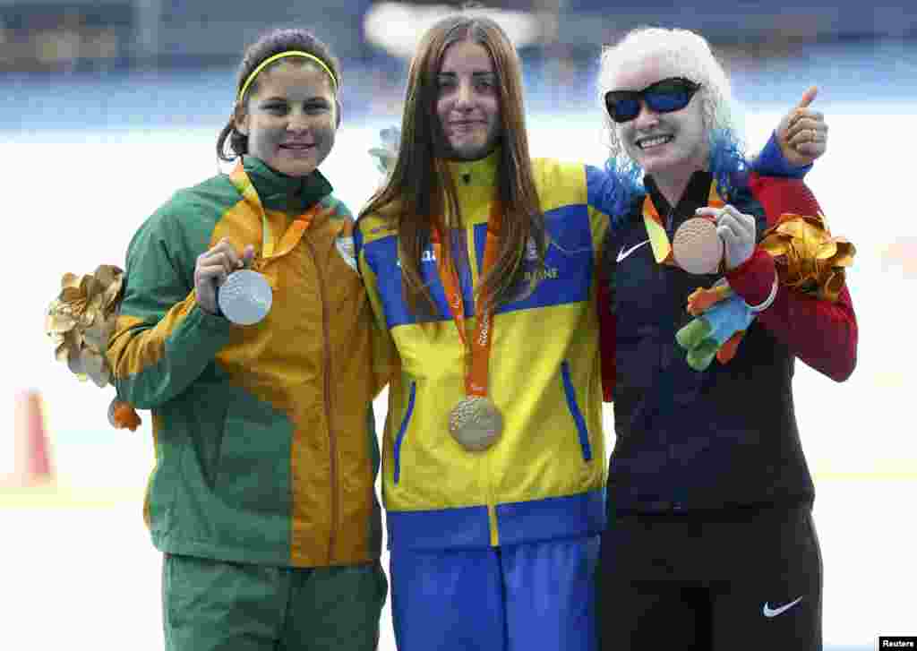 Лейля Аджаметова, золота призерка Літніх Паралімпійських Ігор 2016 із бігу на дистанцію 100 метрів