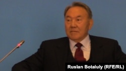 Қазақстан президенті Нұрсұлтан Назарбаев.