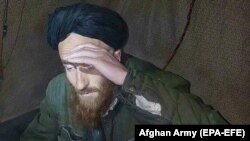 Предполагаемый боевик движения "Талибан"