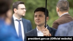 Президент України Володимир Зеленський в Прип’яті, 10 липня 2019 року