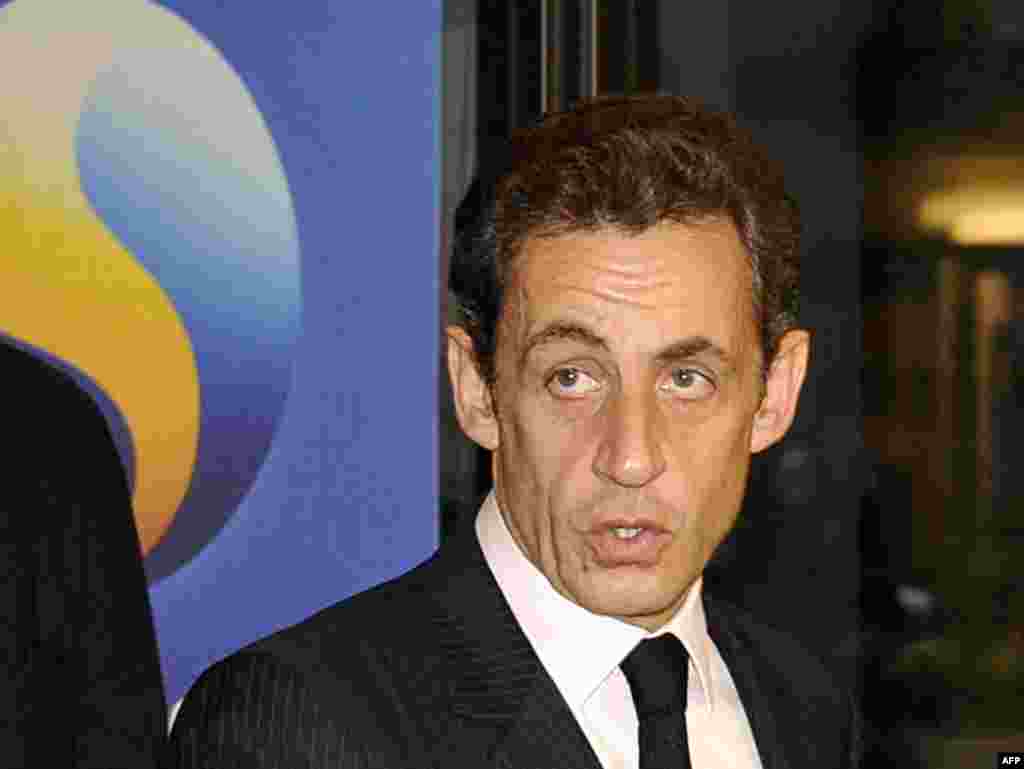 Никла Саркози, претседател на Франција