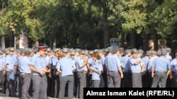 Милиция в Бишкеке.