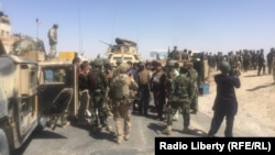 خروتی: نیروهای تازه نفس که به ارزگان رسیده‌اند و مشغول عملیات تصفیوی هستند.