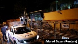 Türkiyə polisi İstanbuldakı Səudiyyə konsulluğunda axtarışı başa çatdırıb