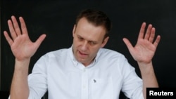 Russian opposition leader Aleksei Navalny